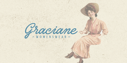 Lodiane Script Font Poster 3