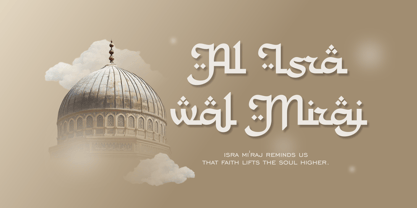 Ghanima Font Poster 4