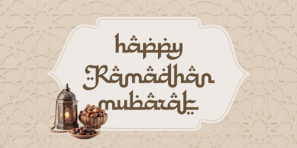 Ghanima Font Poster 2