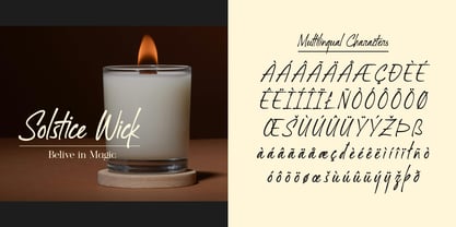 Silent Thinker Font Poster 7