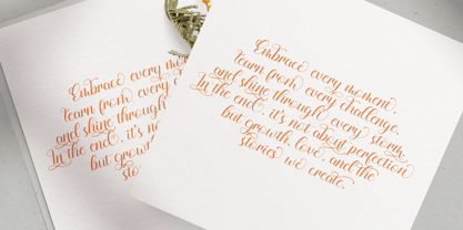 Mrs Olympheria Font Poster 2