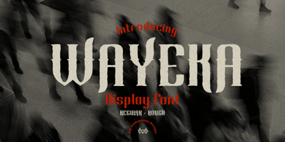 Wayeka Font Poster 1