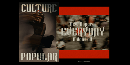 Wayeka Font Poster 5