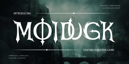Moidugk Font Poster 1
