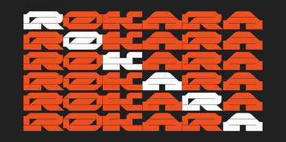Rokara Font Poster 1