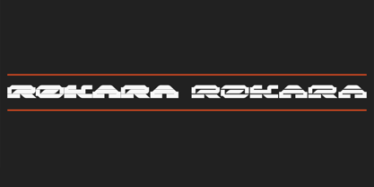 Rokara Font Poster 5