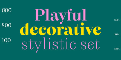 Seraphine Font Poster 2