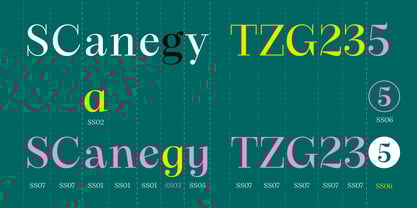 Seraphine Font Poster 8