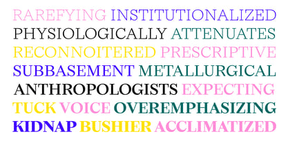 Seraphine Font Poster 9