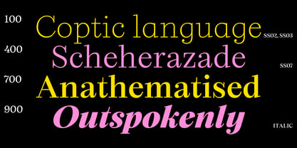 Seraphine Font Poster 7