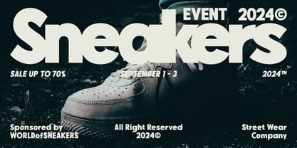 AM Contacted Font Poster 8