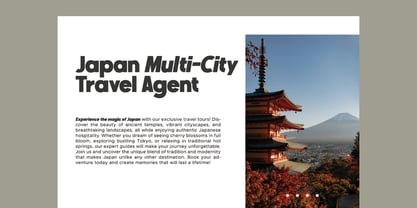 AM Contacted Font Poster 2