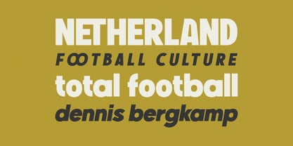 AM Contacted Font Poster 7