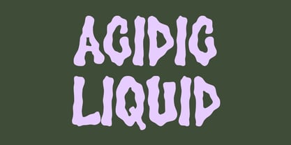 MC Toxcyde Font Poster 2