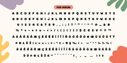 Fox Mochi Font Poster 9