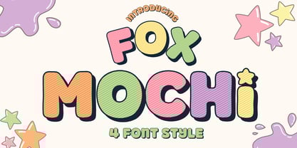 Fox Mochi Font Poster 1