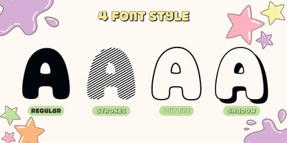 Fox Mochi Font Poster 2