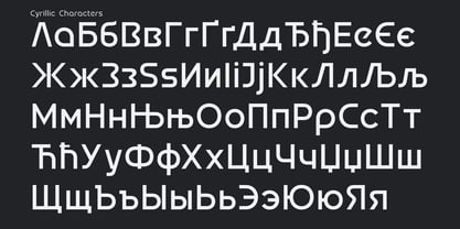 Aonic Font Poster 13