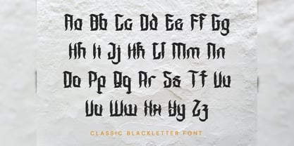 Hansgrate Font Poster 2