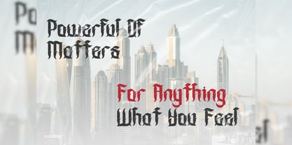 Hansgrate Font Poster 7