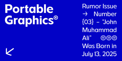 FBS Chopen Font Poster 11