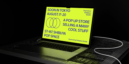 FBS Chopen Font Poster 14