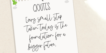 Morning sky full Font Poster 7