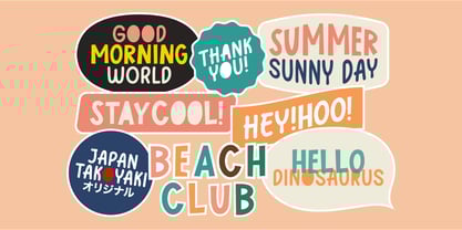 Gukgook Popsy Font Poster 2