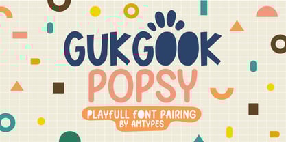 Gukgook Popsy Font Poster 1