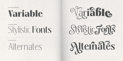 Dream Fantasy Font Poster 6