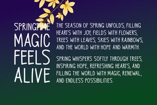 Spring Embrace Font Poster 2