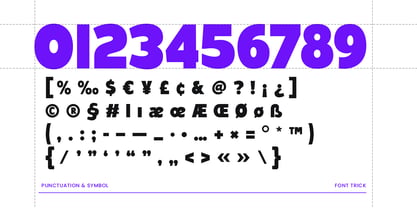 Trick SS Font Poster 10