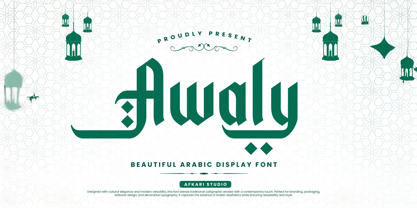 Awaly Font Poster 1