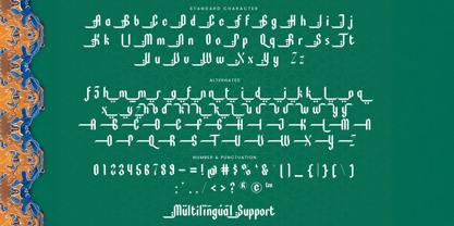 Awaly Font Poster 9