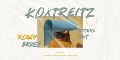 Koxtreitz Font Poster 1