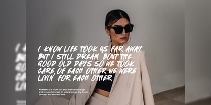 Koxtreitz Font Poster 7