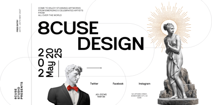 Chopra Font Poster 7