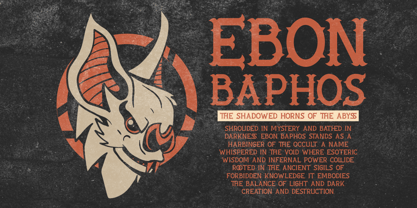 Classic Engrave Font Poster 4