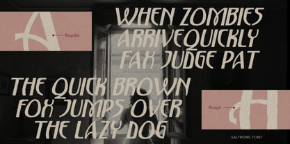 Saltrone Font Poster 7