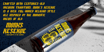 Imperial Black Font Poster 4