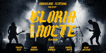 Imperial Black Font Poster 3