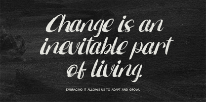 CF Rustic Swipes Font Poster 3