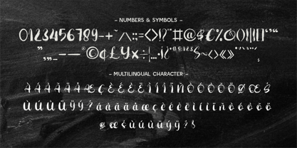 CF Rustic Swipes Font Poster 7