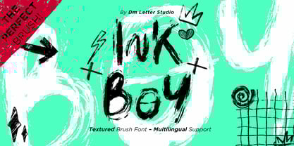 Ink Boy Font Poster 1