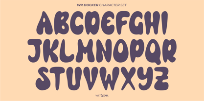 WR Docker Font Poster 7