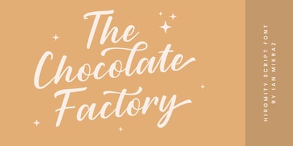 Hiromity Script Font Poster 4