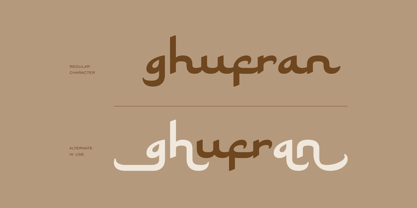 Kautsar Font Poster 4