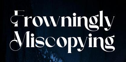 Black Mollta Font Poster 5