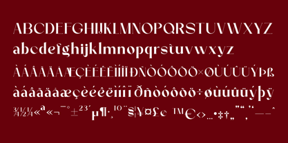 Black Mollta Font Poster 10