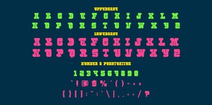Mecha Bold Font Poster 5